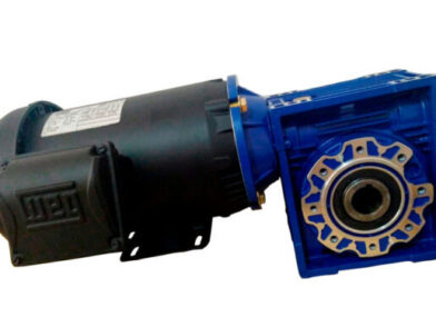 Motorreductor Corona-Sinfín de 2 HP Trifásico 220/440V